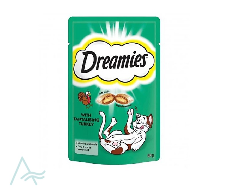 DREAMIES CAT TREATS TURKEY